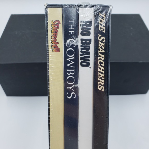 John Wayne Signature Collection 4 Disc DVD Box Set Rio Bravo Stagecoach Cowboys - Picture 2 of 6